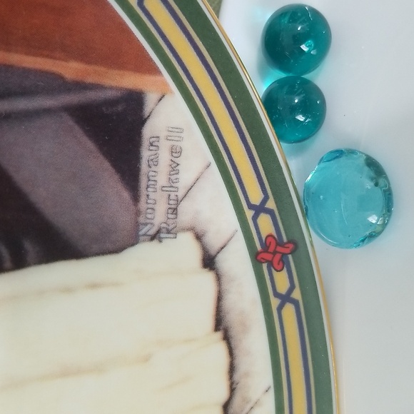 P2d- Knowles Norman Rockwell "A Mother's Welcome" 1986 LE Collector's Plate - Picture 2 of 9